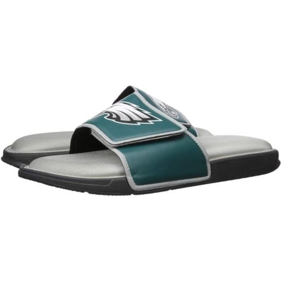 FOCO Men\'s NFL Team Logo Sport Shower Foam Slide Flip Flop Sandals main image 6